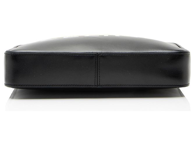 Céline Celine Smooth Calfskin Logo Print Medium Messenger - vista 4
