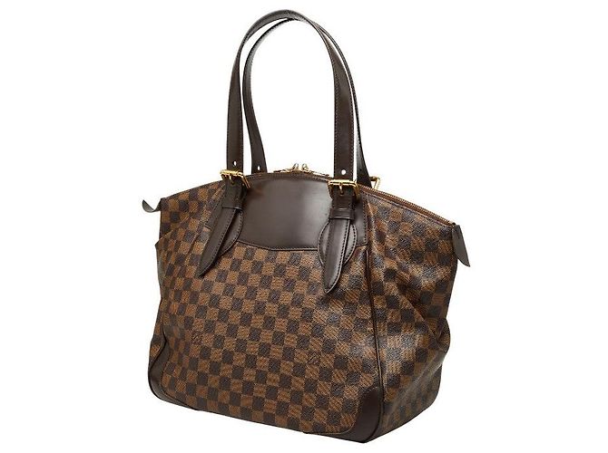 Borsa Tote Louis Vuitton Damier Verona GM Marrone - vista 2