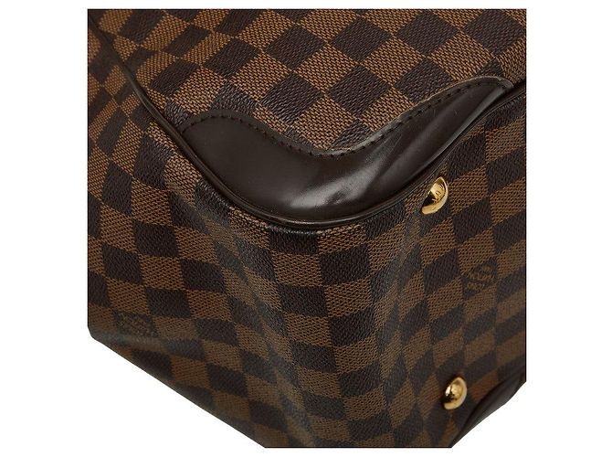 Borsa Tote Louis Vuitton Damier Verona GM Marrone - vista 4