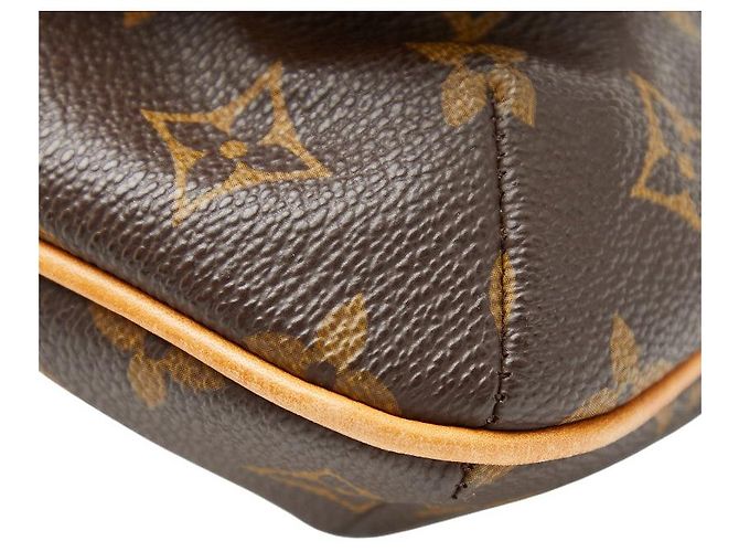 Borsa a tracolla corta Louis Vuitton Musette Tango Marrone - vista 4