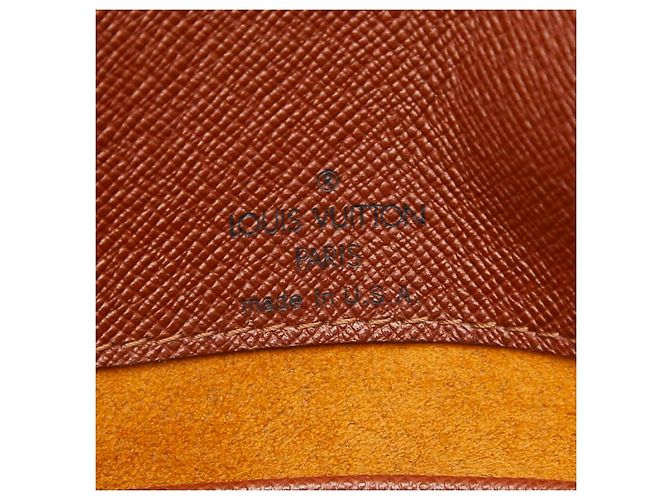 Borsa a tracolla corta Louis Vuitton Musette Tango Marrone - vista 9