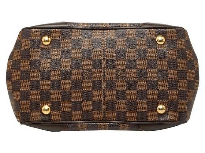 Borsa Louis Vuitton Verona PM Marrone - vista 3