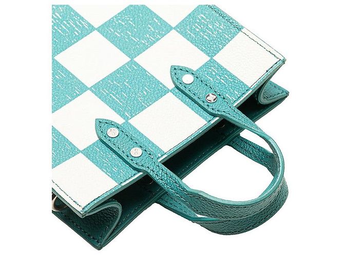 Louis Vuitton Damier Checkerboard Sac Plat XS Multicolor - vista 4