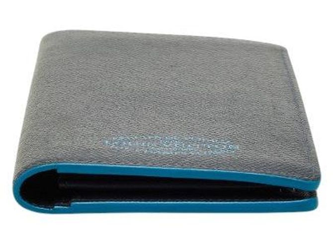 Louis Vuitton Portefeuille Brazza NM Long Wallet Blu - vista 3