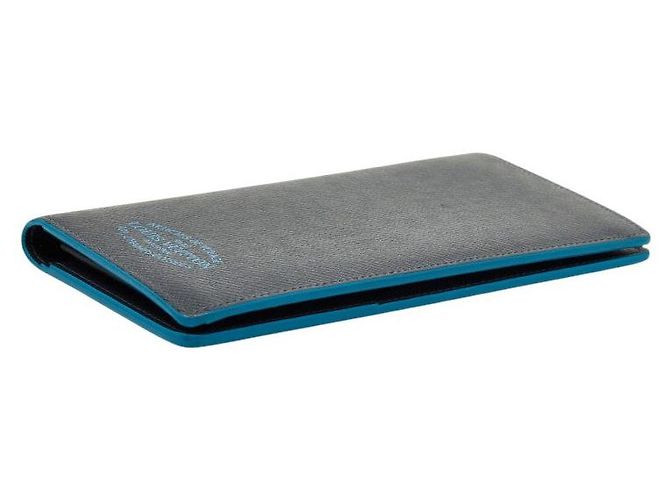 Louis Vuitton Portefeuille Brazza NM Long Wallet Blu - vista 4