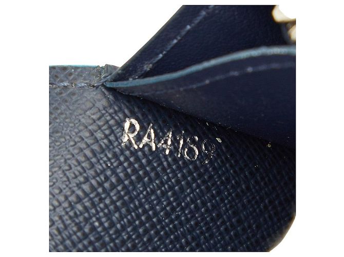 Louis Vuitton Portefeuille Brazza NM Long Wallet Blu - vista 9