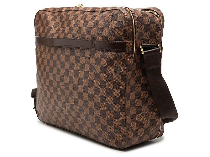 Borsa a tracolla Louis Vuitton Damier Dorsoduro Marrone - vista 2