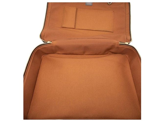 Borsa a tracolla Louis Vuitton Damier Dorsoduro Marrone - vista 4
