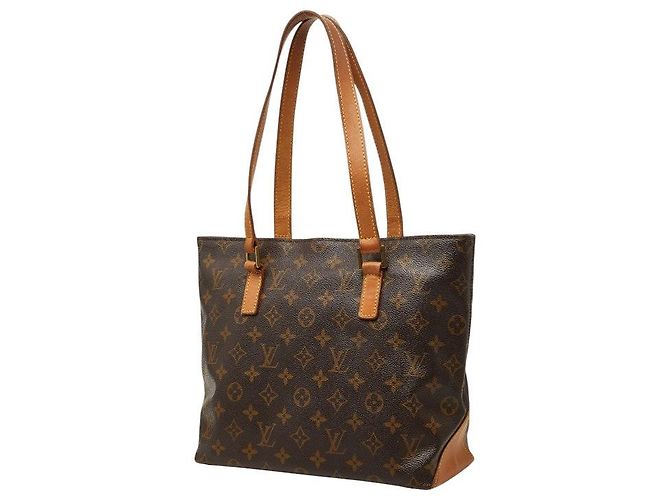 Saco Cabas Piano Monogram Louis Vuitton Marrom - vista 2