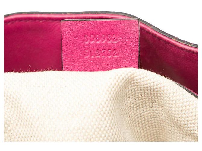 Gucci Soho Chain Schultertasche Rot - Ansicht 7
