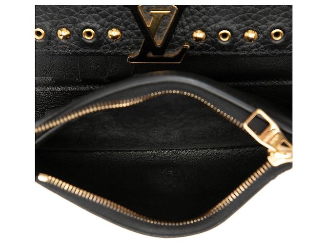 Louis Vuitton Portefeuille Capucines Wallet Preto - vista 5