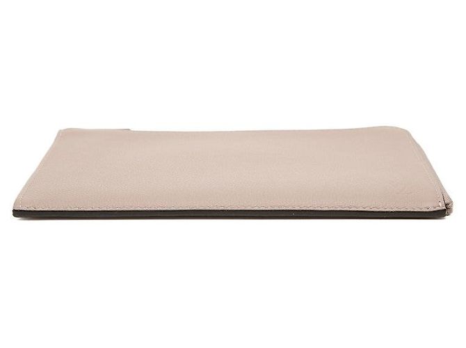 Louis Vuitton Pochette Jour PM Clutch Marrone Beige - vista 3