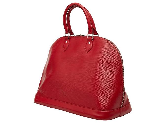 Borsa Louis Vuitton Alma GM Rosso - vista 2