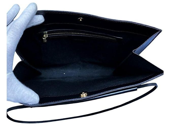 Louis Vuitton Epi Saint Tropez Tote M52462 Negro - vista 6
