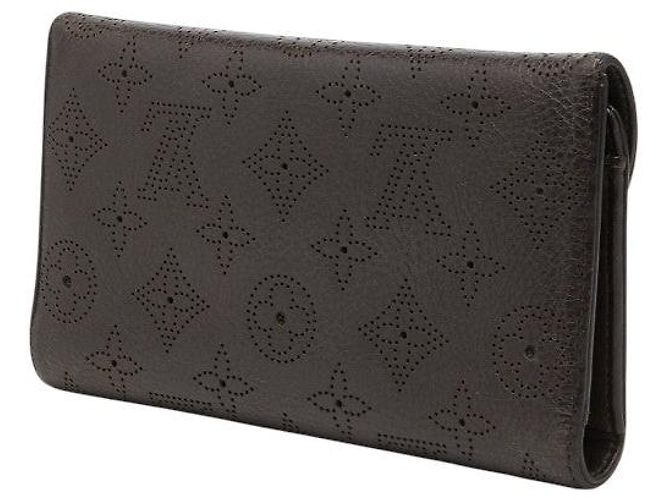 Louis Vuitton Portefeuille Amelia Trifold Wallet Marrone - vista 2