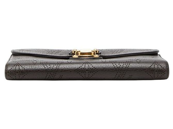 Louis Vuitton Portefeuille Amelia Trifold Wallet Marrone - vista 3