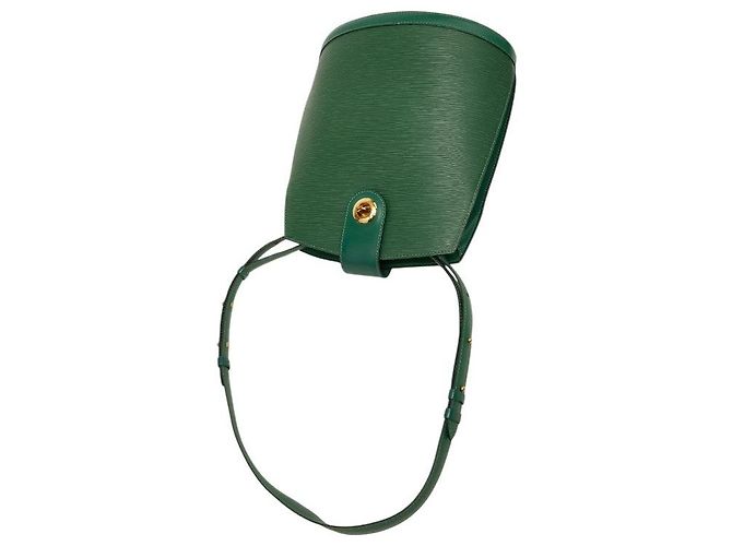Louis Vuitton Epi Cluny Schultertasche Grün - Ansicht 4