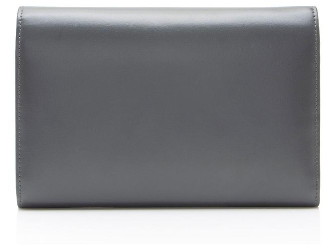 Autre Marque Portafoglio a catena Saint Laurent in pelle di vitello liscia Monogram Cassandre - vista 3