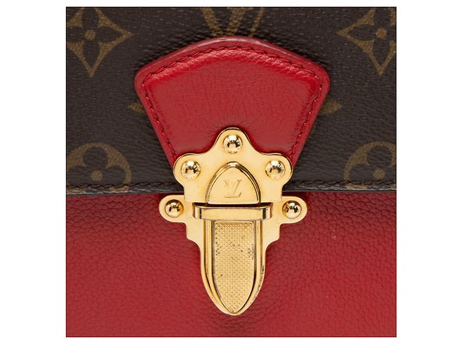 Bolso de cadena Victoire en lona Monogram Louis Vuitton Castaño - vista 10