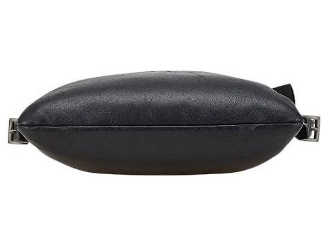 Sac bandoulière Prada avec logo triangle Noir - vue 3