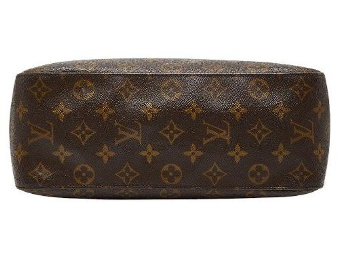 Bolso de hombro Louis Vuitton Looping GM Castaño - vista 3