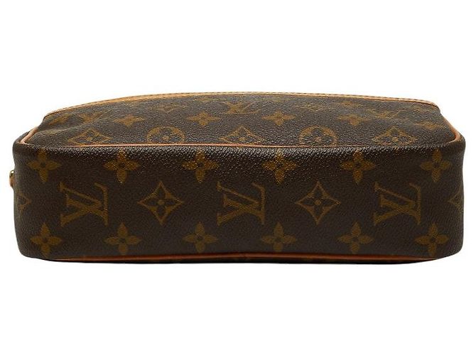 Bolso de mano Louis Vuitton Monogram Compiegne 23 Castaño - vista 3