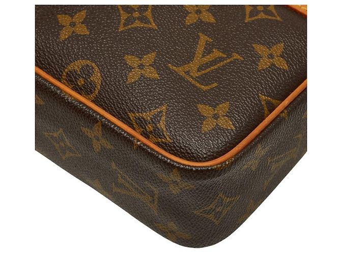 Bolso de mano Louis Vuitton Monogram Compiegne 23 Castaño - vista 4
