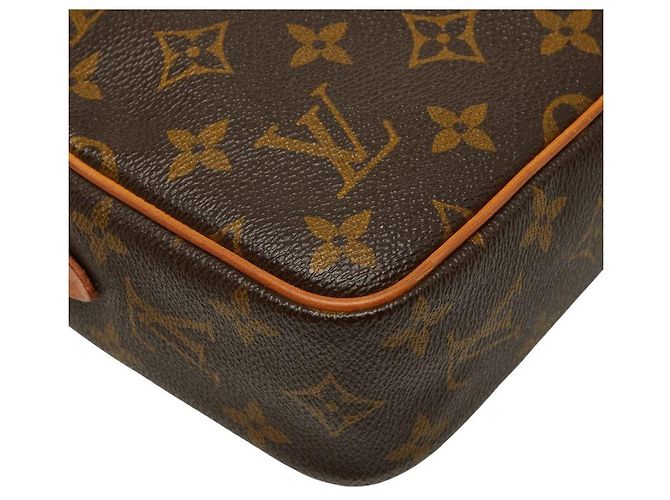 Bolso de mano Louis Vuitton Monogram Compiegne 23 Castaño - vista 7