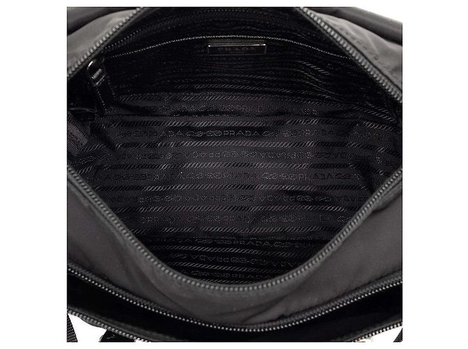 Borsa a tracolla Prada Re-Nylon con logo triangolare Nero - vista 4