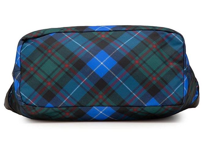Tote Reversível em Tartan Prada BR4521 Multicor - vista 2