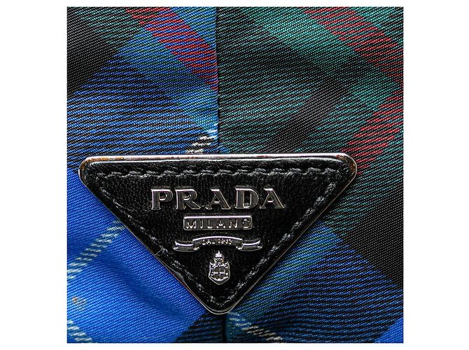 Tote Reversível em Tartan Prada BR4521 Multicor - vista 6