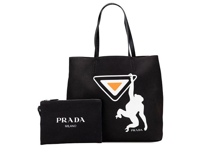 Prada Monkey Tote Cloth Bag Multiple colors - view 9