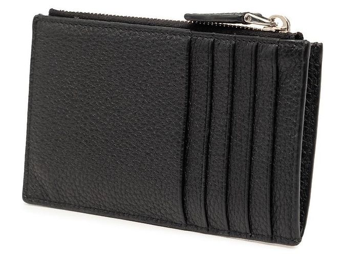 Prada Kartenetui mit Dreieckslogo Schwarz - Ansicht 2