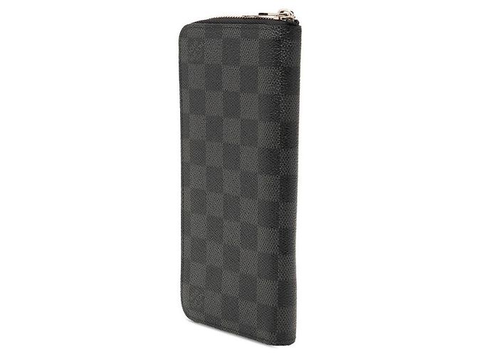 Louis Vuitton Zippy Wallet Vertical N63095 Black - view 2
