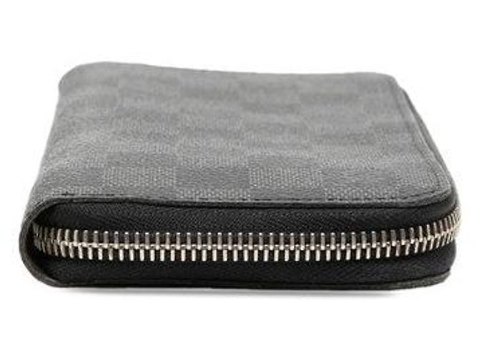 Louis Vuitton Zippy Wallet Vertical N63095 Black - view 3
