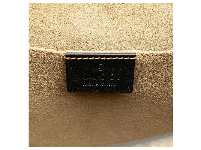 Padlock Gucci GG Supreme Rucksack mit Vorhängeschloss Mehrfarben - Ansicht 8