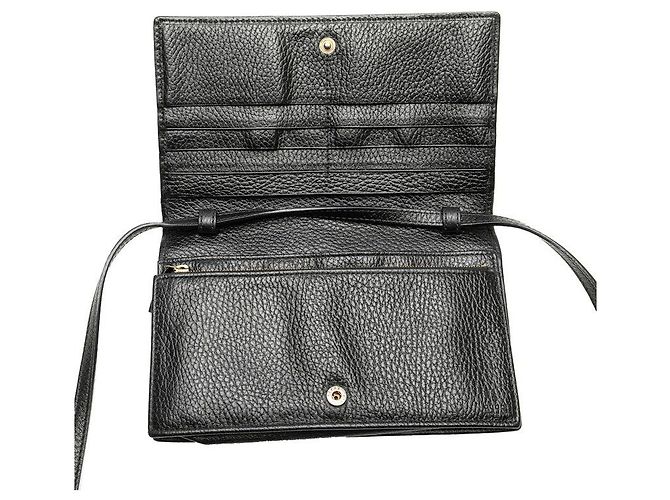 Borsa Portafoglio Gucci Swing Nero - vista 7