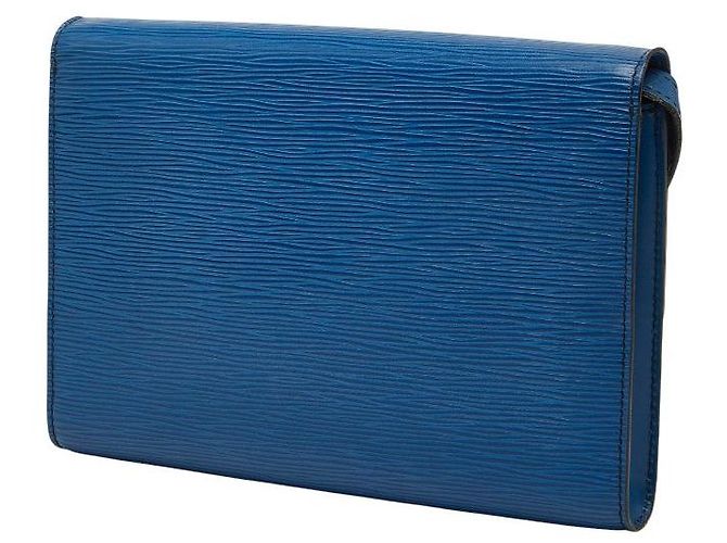 Borsa a tracolla Louis Vuitton Epi Blu - vista 2