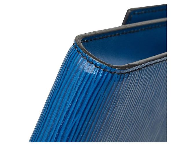 Borsa a tracolla Louis Vuitton Epi Blu - vista 4