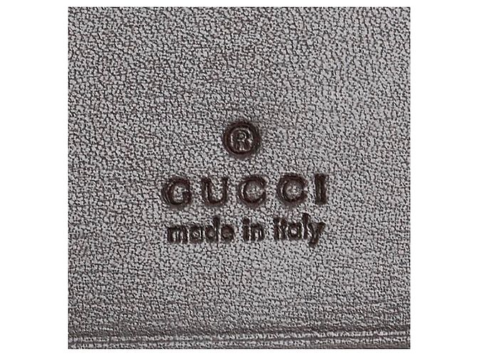 Portachiavi Gucci GG Canvas 6 ganci Marrone Beige - vista 7