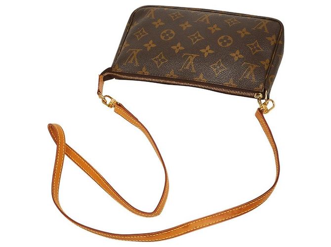 Louis Vuitton Pochette Accessoires M51980 Marrone - vista 8