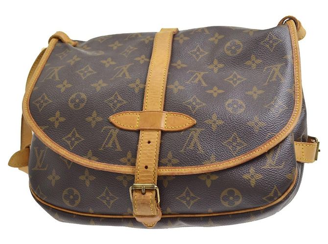 Louis Vuitton Saumur Monogram Canvas 30 Marrom - vista 2