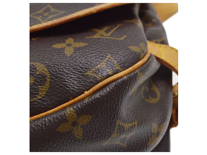Louis Vuitton Saumur Monogram Canvas 30 Marrom - vista 6