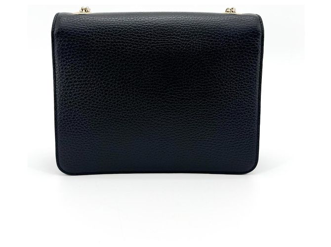 Gucci Interlocking Leather Small Nero - vista 2