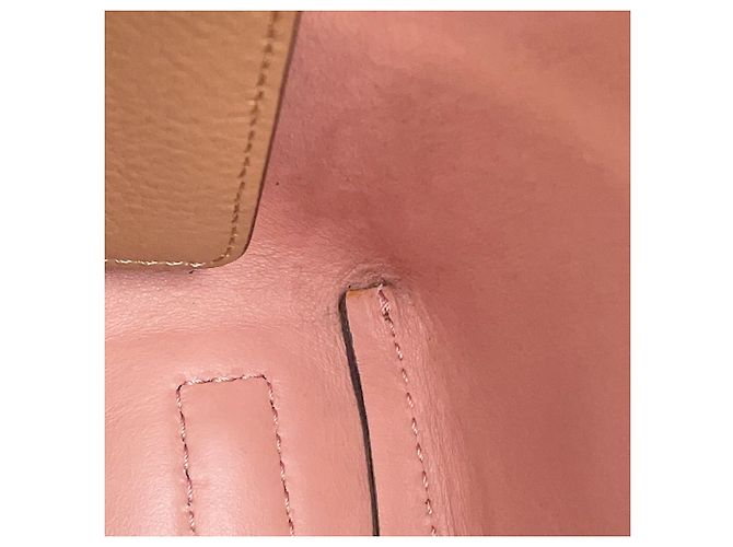 Borsa a mano in pelle Burberry Marrone Multicolore - vista 9