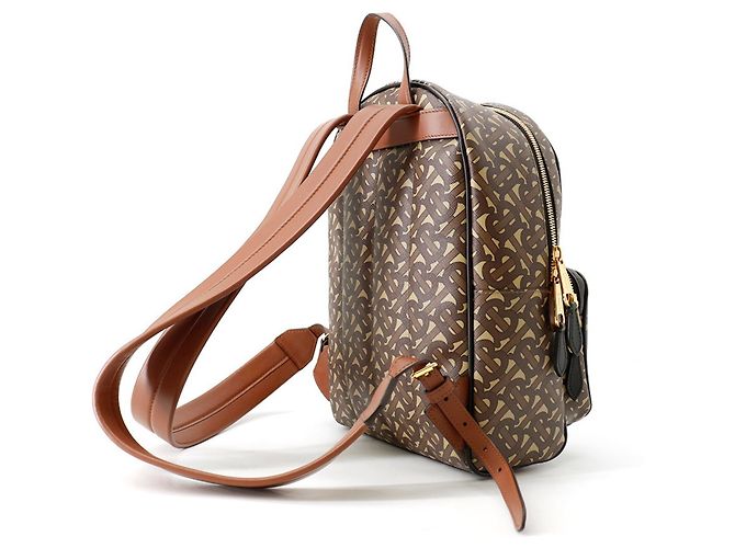 Burberry TB Monogram Leather Backpack Brown Multiple colors - view 2