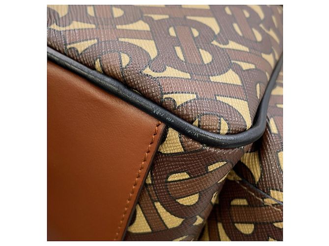 Burberry TB Monogram Leather Backpack Brown Multiple colors - view 7
