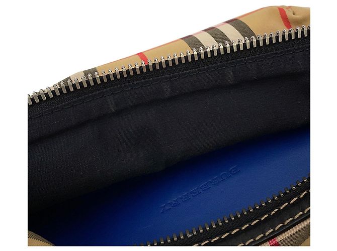 Riñonera Burberry Body Bag Nova Check de nylon Beige - vista 11