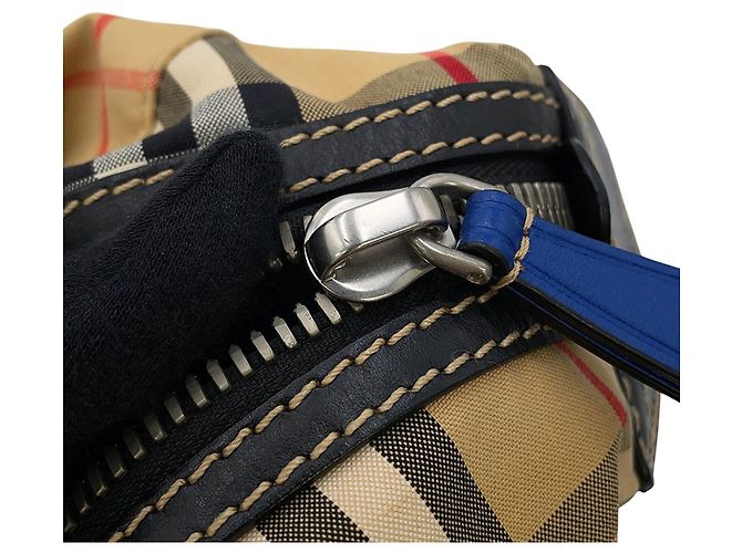 Riñonera Burberry Body Bag Nova Check de nylon Beige - vista 12