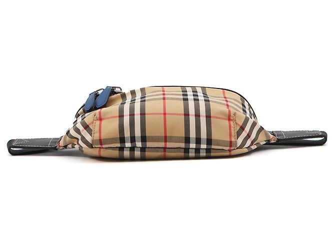 Riñonera Burberry Body Bag Nova Check de nylon Beige - vista 4
